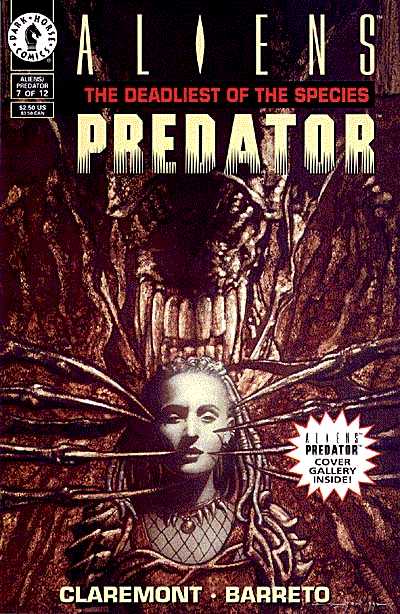 Cover for Aliens/Predator: Deadliest of the Species #7 (of 12) (92-537)