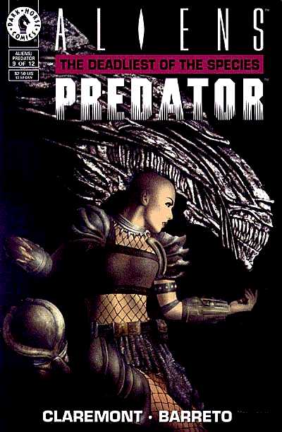 Cover for Aliens/Predator: Deadliest of the Species #9 (of 12) (92-568)