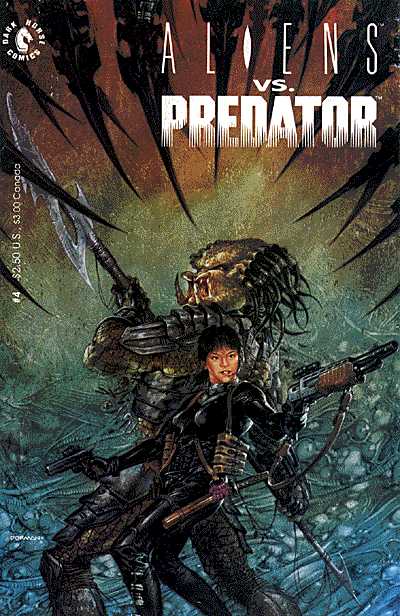 Cover for Aliens vs. Predator #4 (of 4) (91-047)