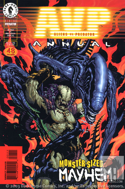 Cover for Aliens vs. Predator Annual #1 (99-045)