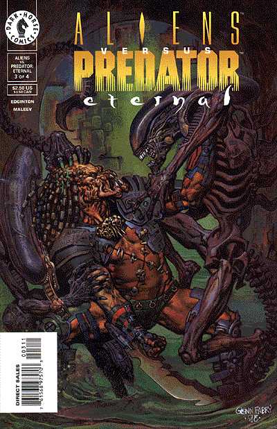 Cover for Aliens vs. Predator: Eternal #3 (of 4) (97-582)