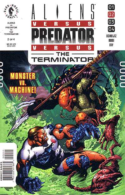 Cover for Aliens vs. Predator vs. The Terminator #2 (of 4) (99-189)