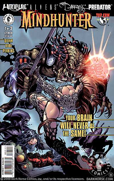 Cover for Witchblade/ Aliens/ Darkness/ Predator: Mindhunter #1 (of 3) (00-163)