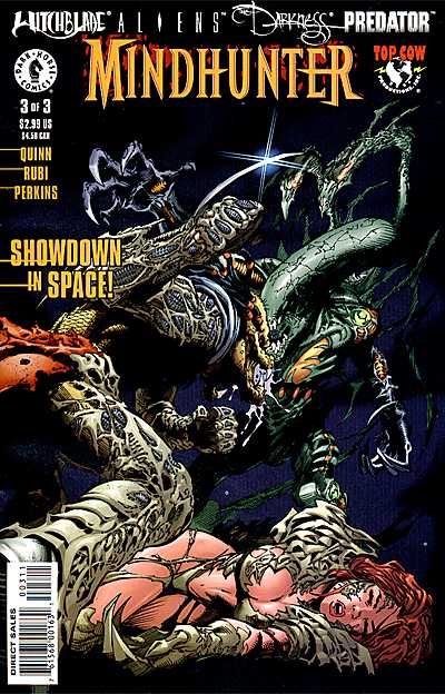 Cover for Witchblade/ Aliens/ Darkness/ Predator: Mindhunter #3 (of 3) (00-175)