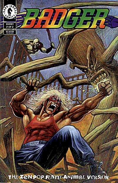 Cover for Badger: The Zen Pop Funny Animal Version #2 (of 2) (93-148)