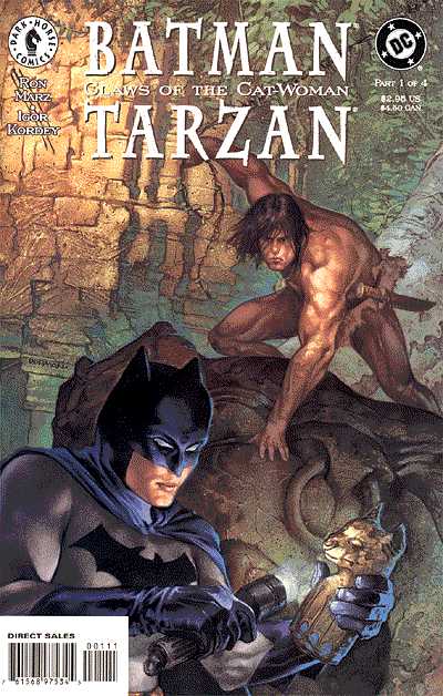 Cover for Batman/Tarzan: Claws of the Cat-Woman #1 (of 4) (97-534)