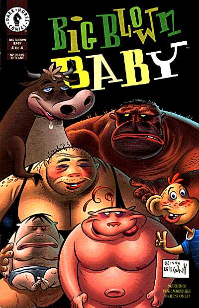 Cover for Big Blown Baby #4 (of 4) (94-678)