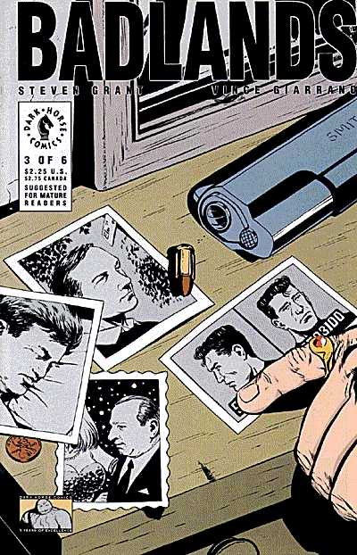 Cover for Badlands #3 (of 6) (91-067)