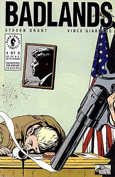 Cover for Badlands #4 (of 6) (91-068)