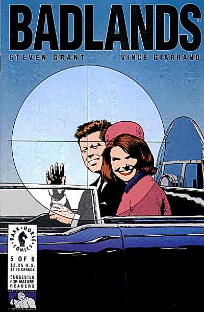 Cover for Badlands #5 (of 6) (91-069)