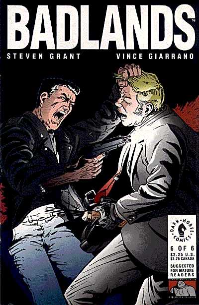 Cover for Badlands #6 (of 6) (91-070)