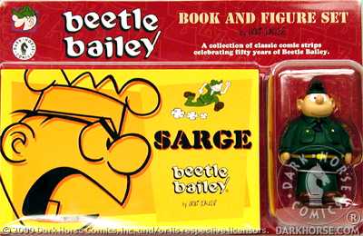 Cover for Beetle Bailey: Sarge Book and Figure Set (49-528)