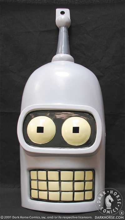 Cover for Futurama Bender Halloween Mask (11-289)