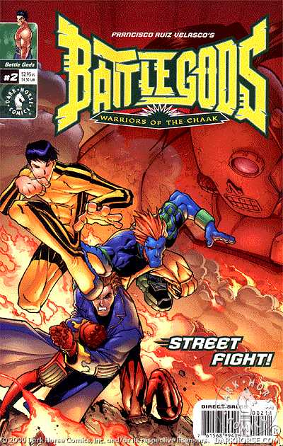 Cover for Battle Gods: Warriors of the Chaak #2 (of 9) (99-411)