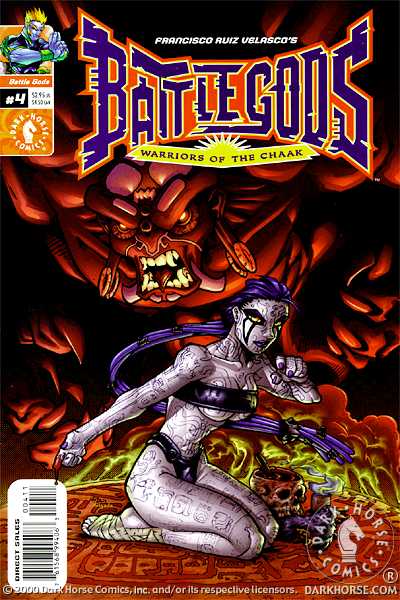 Cover for Battle Gods: Warriors of the Chaak #4 (of 9) (99-419)