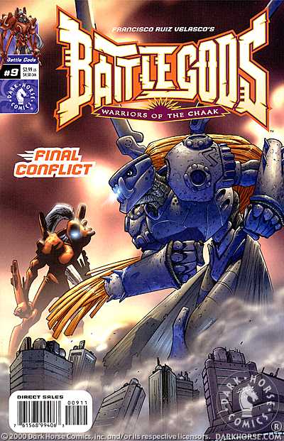 Cover for Battle Gods: Warriors of the Chaak #9 (of 9) (99-448)