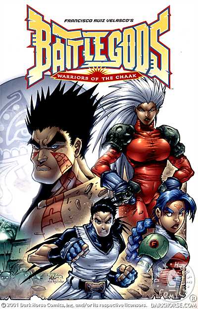 Cover for Battle Gods: Warriors of the Chaak TPB (40-185)