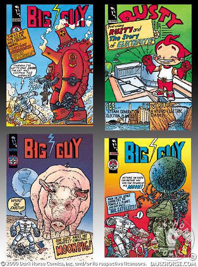 Cover for Geof Darrow's Big Guy and Rusty the Boy Robot Magnet Set (19-497)