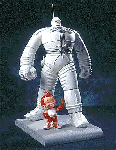 Cover for Big Guy and Rusty the Boy Robot Statue (19-001)