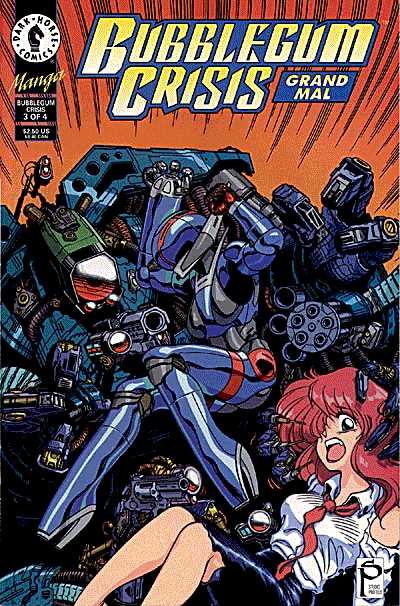 Cover for Bubblegum Crisis: Grand Mal #3 (of 4) (93-267)