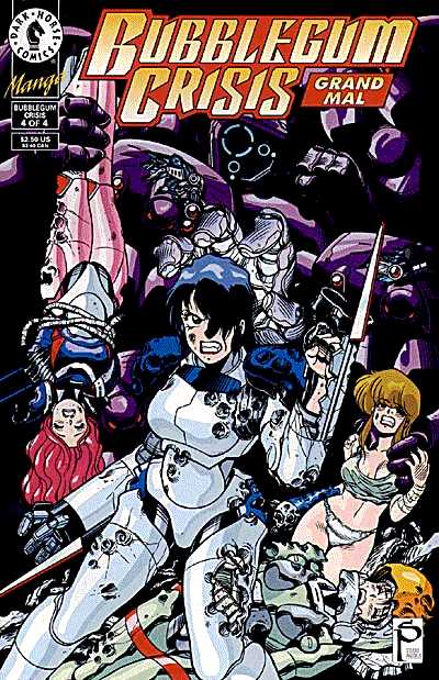 Cover for Bubblegum Crisis: Grand Mal #4 (of 4) (93-290)