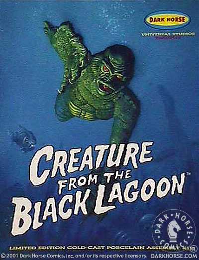 Cover for Universal Monsters: Creature from the Black Lagoon Cold-Cast Kit (22-369)