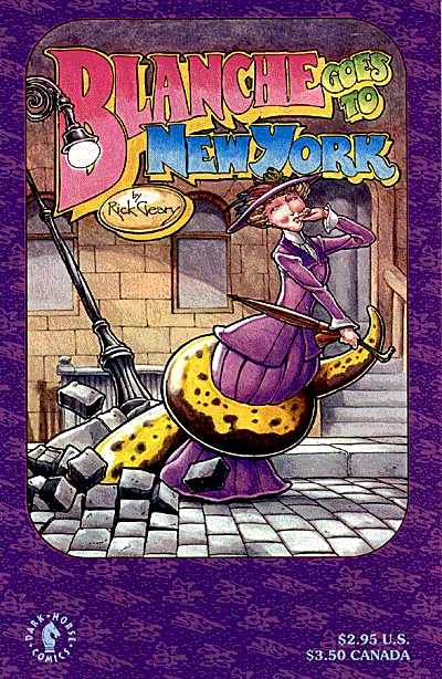 Cover for Blanche Goes To New York (92-259)