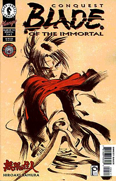Cover for Blade of the Immortal #4: Conquest (Part 3 of 3) (95-349)
