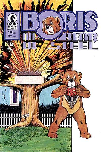 Cover for Boris the Bear #4 (90-076)