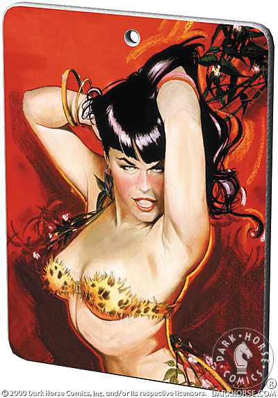 Cover for Bettie Page Air Freshener (Coconut scent) (10-484)