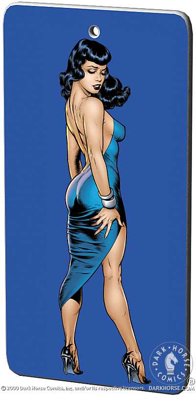 Cover for Bettie Page Air Freshener (Lemon scent) (10-487)