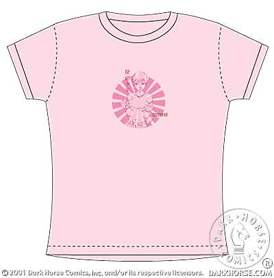 Cover for Bombshell T-Shirt (Bombshell w/kanji Pink Babydoll) (S) (11-069)