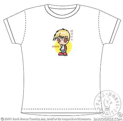 Cover for Bombshell T-Shirt (Shy Mini Bombshell White Babydoll) (L) (11-214)