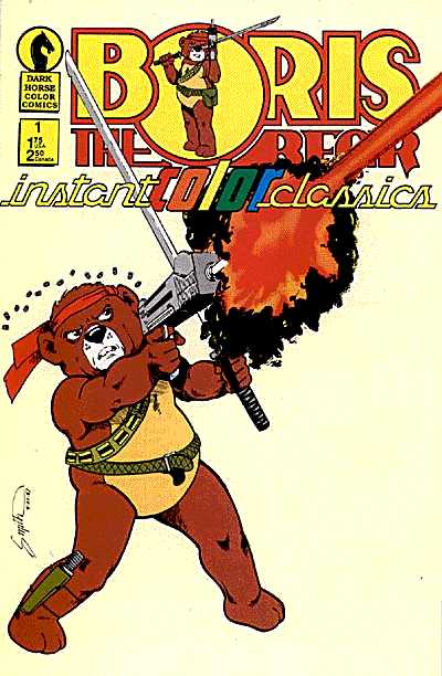 Cover for Boris the Bear Instant Color Classics #1 (91-090)