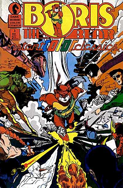 Cover for Boris the Bear Instant Color Classics #3 (90-025)