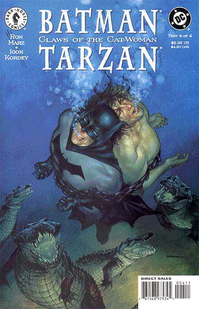Cover for Batman/Tarzan: Claws of the Cat-Woman #4 (of 4) (97-548)