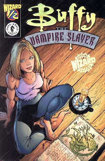 Cover for Buffy the Vampire Slayer #1/2 (special Wizard Magazine comic) (32-472)