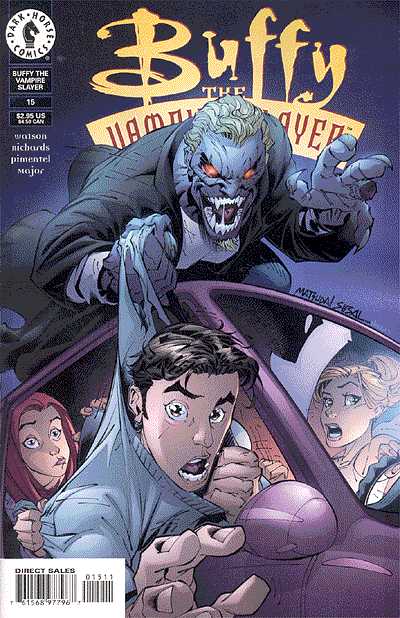 Cover for Buffy the Vampire Slayer #15 (98-493)