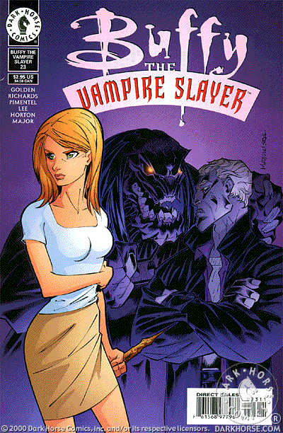 Cover for Buffy the Vampire Slayer #23 (99-101)