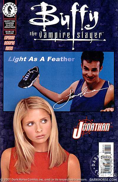 Cover for Buffy the Vampire Slayer: Jonathan (photo cover) (00-223)