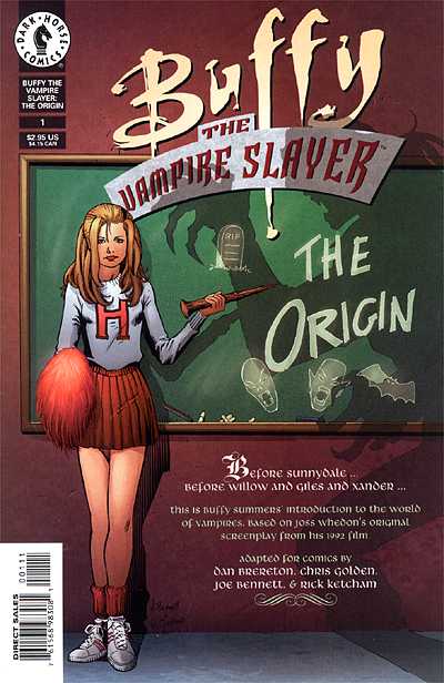 Cover for Buffy the Vampire Slayer: The Origin #1 (98-308)