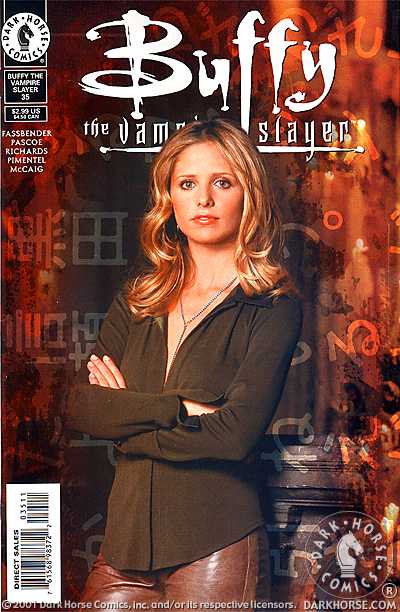 Cover for Buffy the Vampire Slayer #35 (photo cover) : False Memories (Part 1 of 4) (00-129)