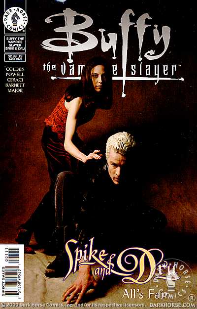 Cover for Buffy the Vampire Slayer: Spike and Dru - All's Fair (photo cover) (99-525)