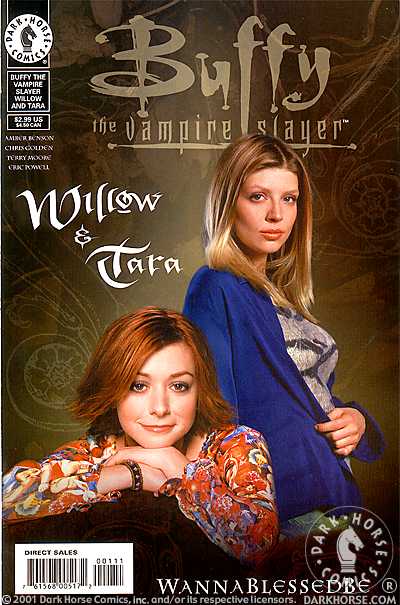 Cover for Buffy the Vampire Slayer: Willow and Tara - Wannablessedbe (photo cover) (00-517)