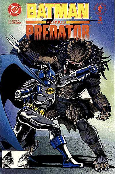 Cover for Batman Versus Predator #3 (of 3) (91-075)