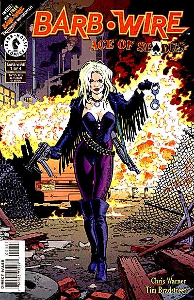 Cover for Barb Wire: Ace of Spades #1 (of 4) (93-527)