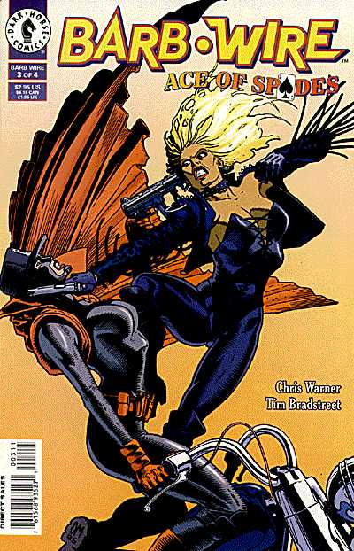 Cover for Barb Wire: Ace of Spades #3 (of 4) (93-623)