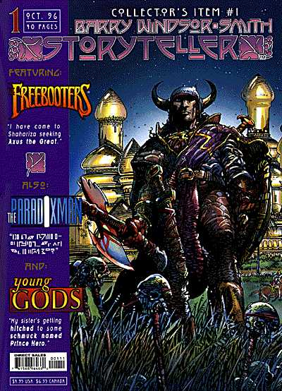 Cover for Barry Windsor-Smith: STORYTELLER #1 (96-466)