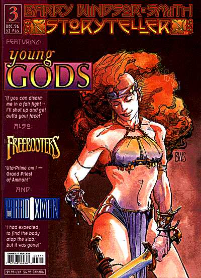 Cover for Barry Windsor-Smith: STORYTELLER #3 (96-473)