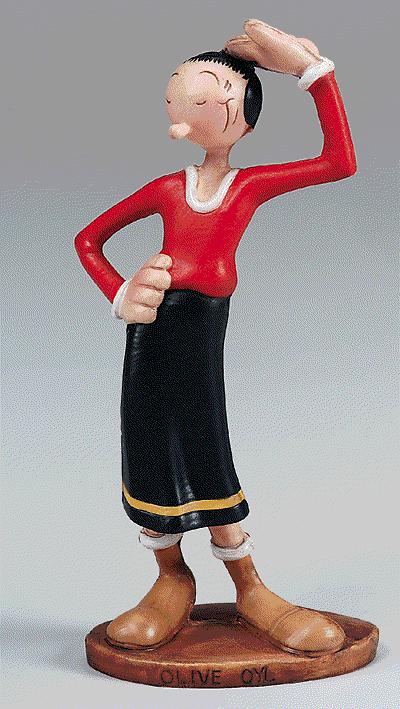 Cover for Classic Comic Characters #6: Olive Oyl Statue (19-380)